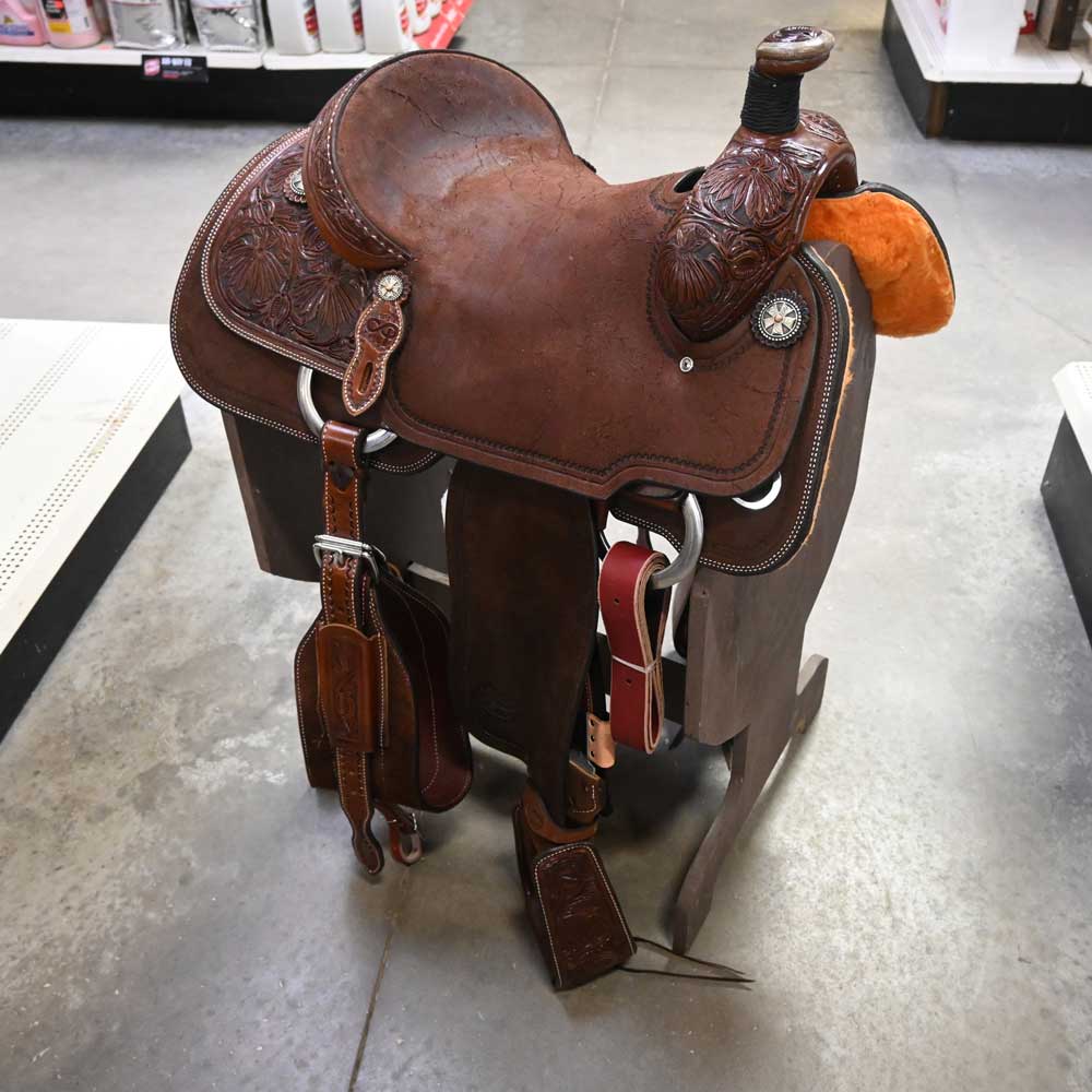 15" PATRICK SMITH ROPING SADDLE