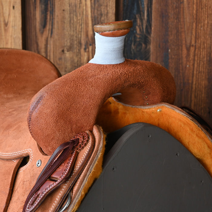 15.5" TESKEY'S STRIP DOWN RANCH SADDLE