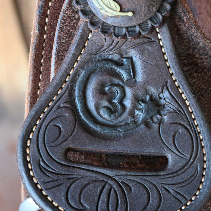 14.5" USED JEFF SMITH C3 BARREL SADDLE