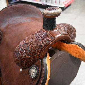 15" PATRICK SMITH ROPING SADDLE