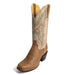 Roper Women's Cutter Toe Burnish Tan Leather Western Boot WOMEN - Footwear - Boots - Western Boots Roper Apparel & Footwear