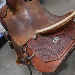 16" USED SCOTT THOMAS ROPING SADDLE Saddles Scott Thomas   