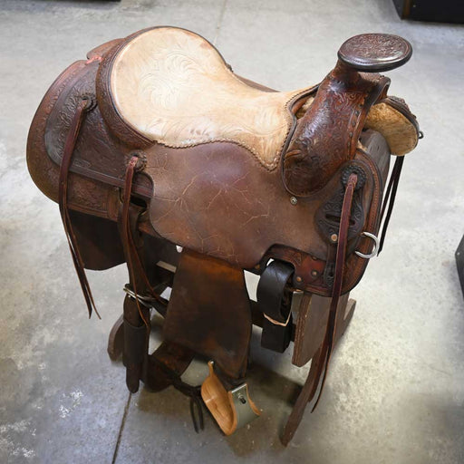 15" USED BOB MARRS RANCH SADDLE Saddles - Used Bob Marrs
