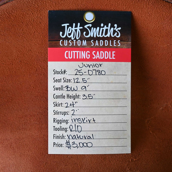 12.5" JEFF SMITH BUSTER WELCH JUNIOR CUTTING SADDLE