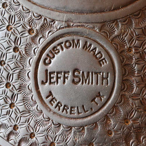 13.5" USED JEFF SMITH BARREL SADDLE Saddles Jeff Smith   