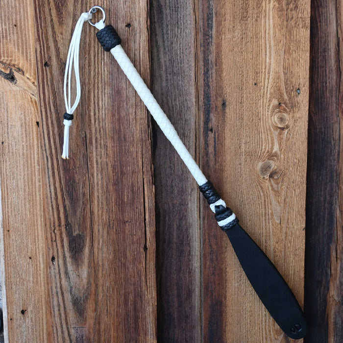 Dillon Lynch Handmade Braided Nylon 25 1/2" Quirt w/ Leather Popper 967 Tack - Whips, Crops & Quirts Dillon Lynch