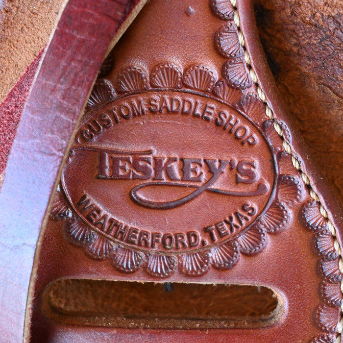 16.5" DEMO TESKEY'S RANCH CUTTING SADDLE