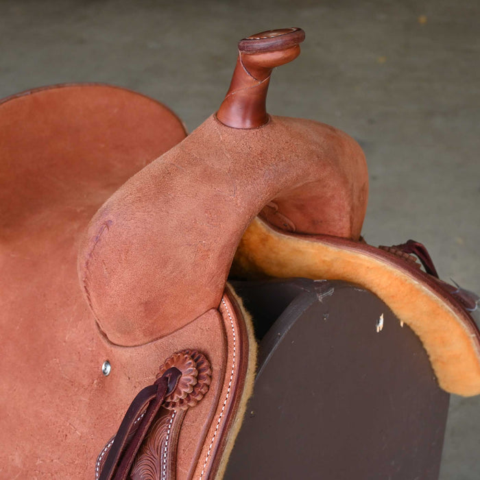 12.5" JEFF SMITH BUSTER WELCH JUNIOR CUTTING SADDLE