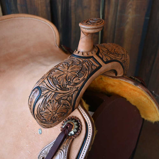 16" JEFF SMITH BEAU GALYEAN RANCH CUTTER SADDLE Saddles - New Jeff Smith
