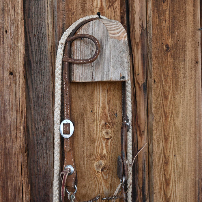 Professional's Choice Twisted Wire Lifesaver Bridle Rig w/Single Ear Headstall