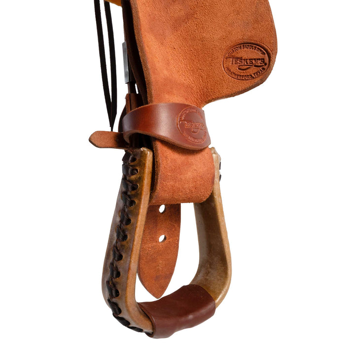 TESKEY'S STRIP DOWN JR. ASSOCIATION RANCH SADDLE