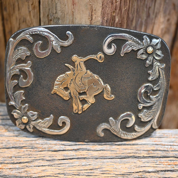 Will Daniel Bucking Horse Belt Buckle