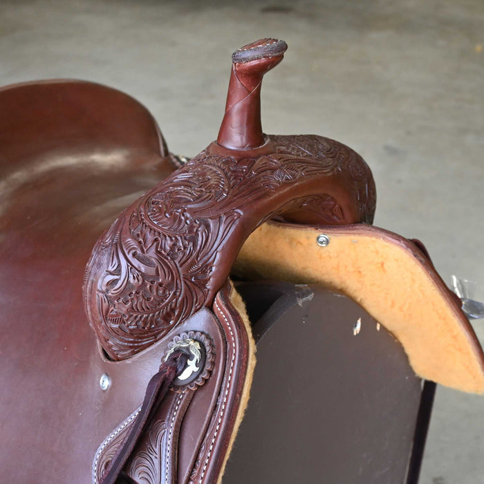 16.5" JEFF SMITH BUSTER WELCH CUTTING SADDLE