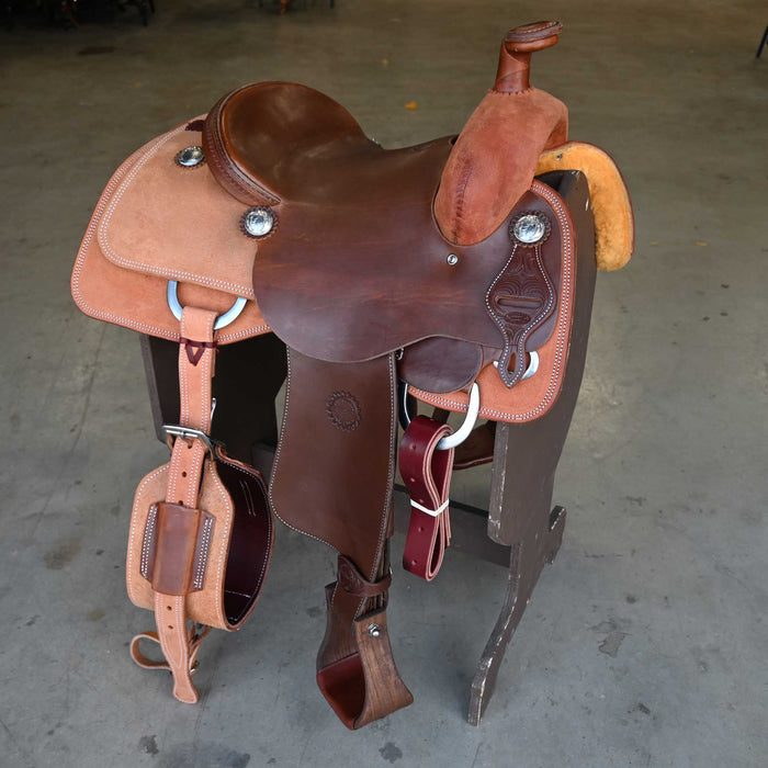 14" JEFF SMITH TEAM ROPING SADDLE
