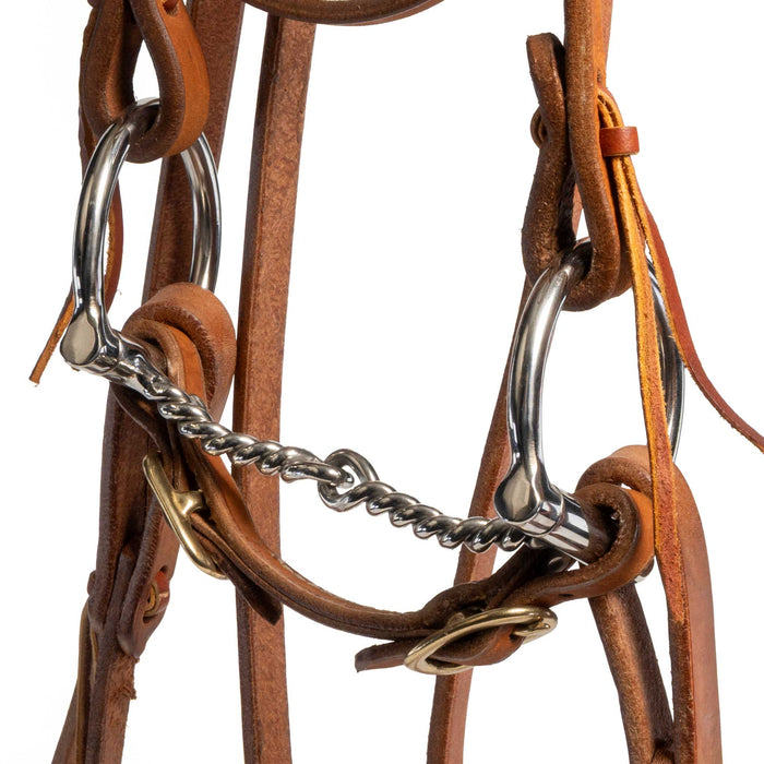 NEW Oiled D-Ring Snaffle Rig Sale Barn MISC