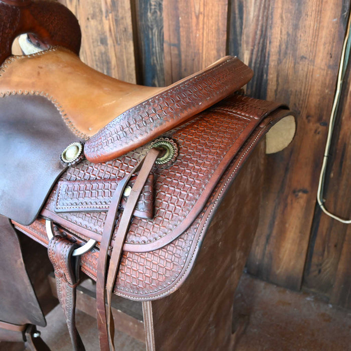 16" USED M.L. LEDDY CUTTING SADDLE