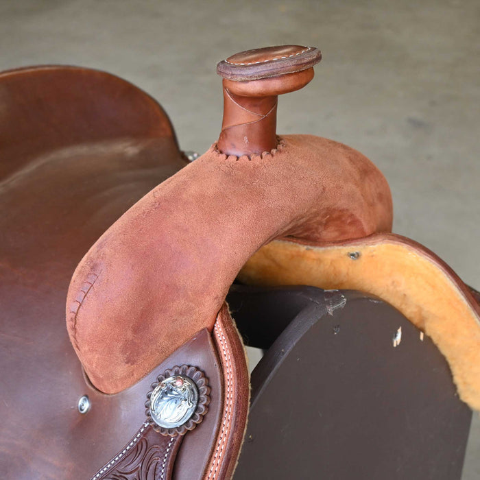 14" JEFF SMITH TEAM ROPING SADDLE
