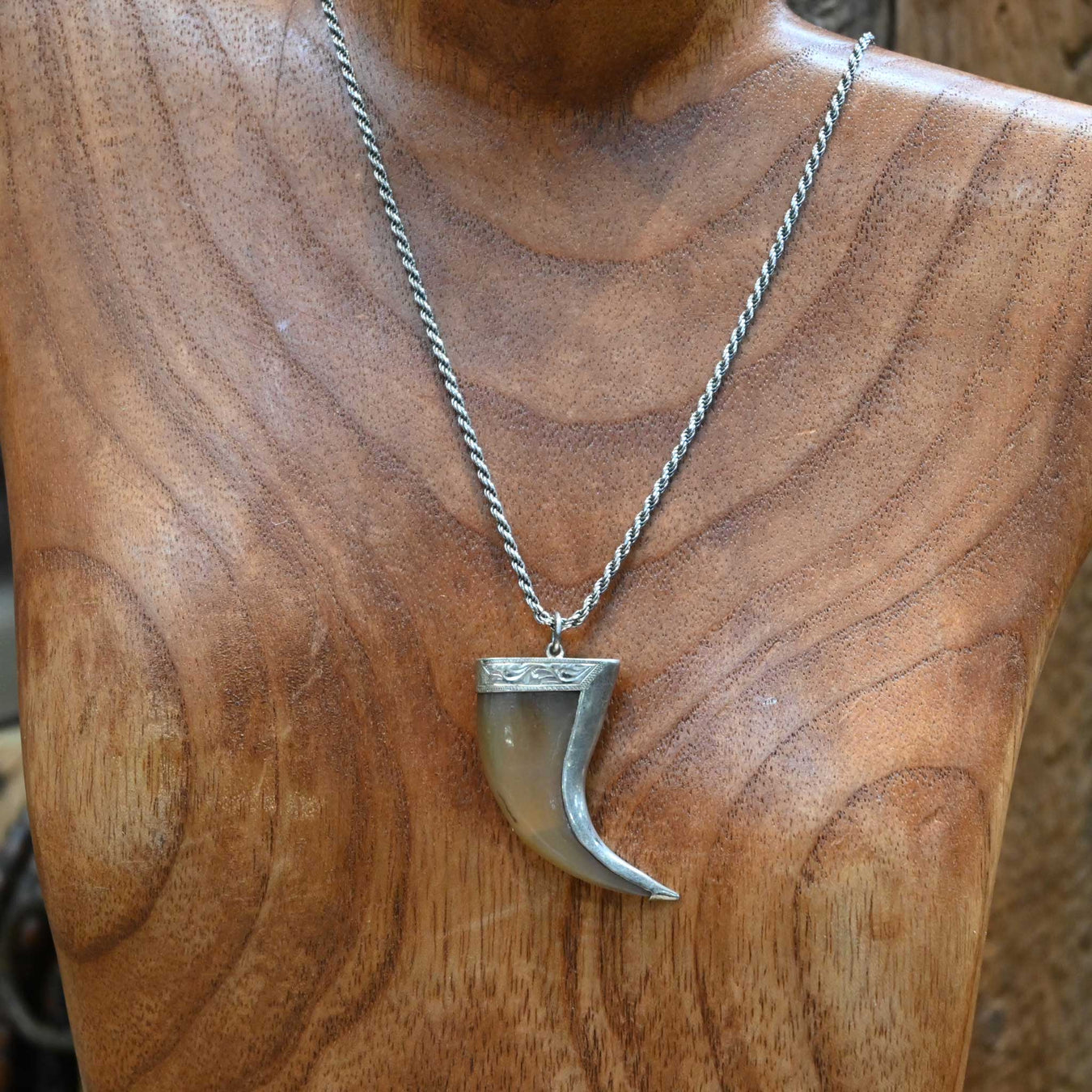 Sterling Silver Claw Pendant WOMEN - Accessories - Jewelry - Pins & Pendants MISC 1