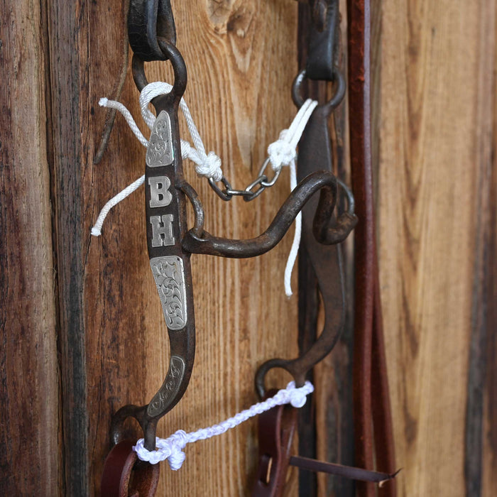 S/S Solid Port Bridle Rig w/Single Ear Headstall