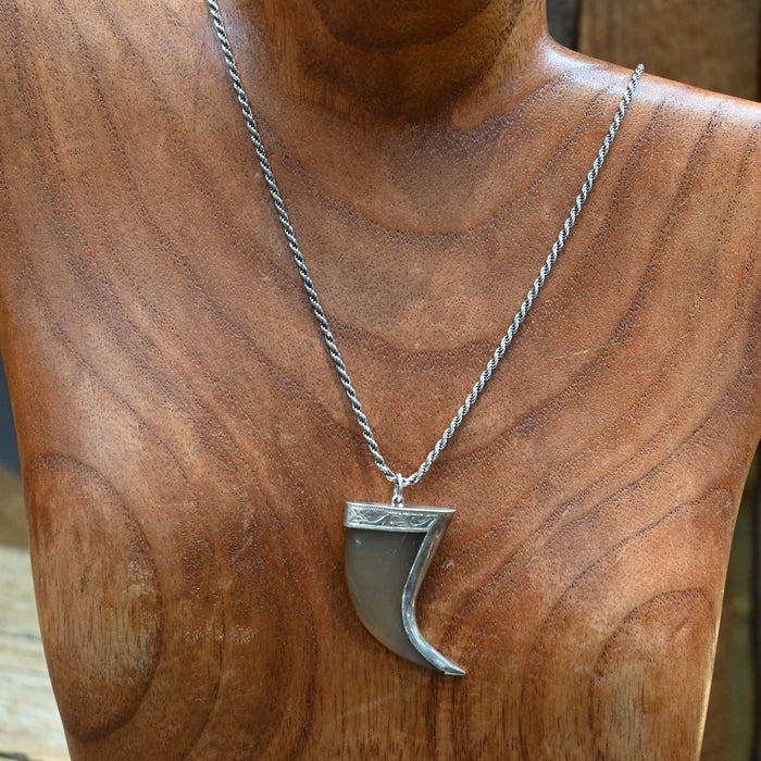Sterling Silver Claw Pendant
