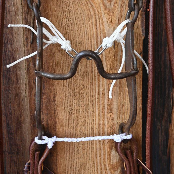S/S Solid Port Bridle Rig w/Single Ear Headstall