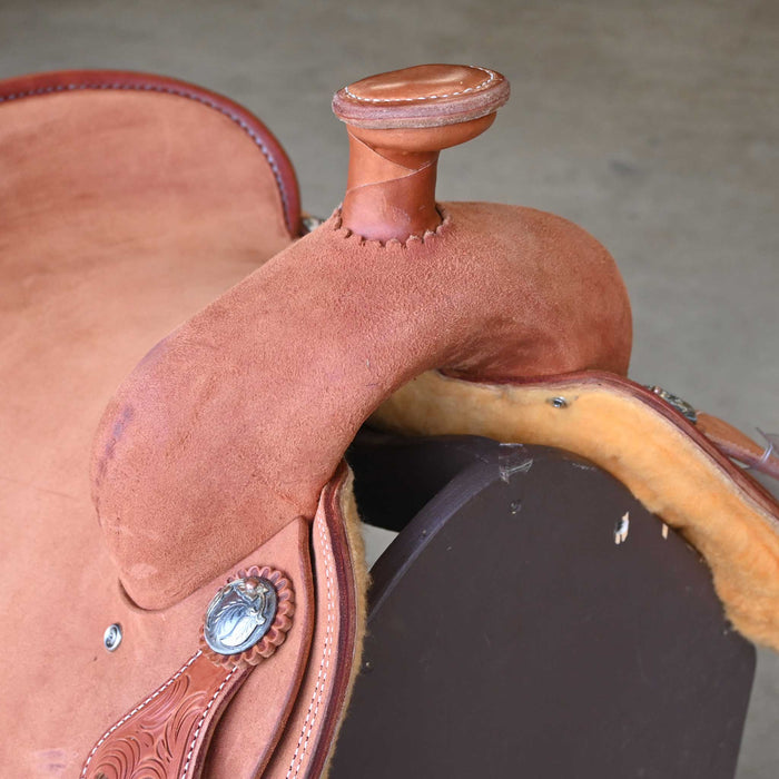 15" JEFF SMITH TEAM ROPING SADDLE