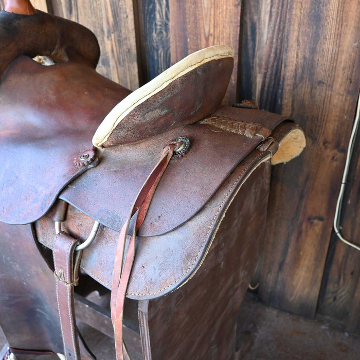 15" USED CORRIENTE RANCH SADDLE