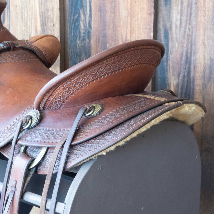 16" USED McCLINTOOK WADE SADDLE Saddles - Used McClintook