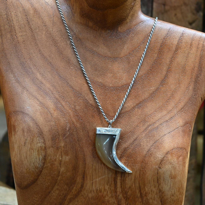 Sterling Silver Claw Pendant