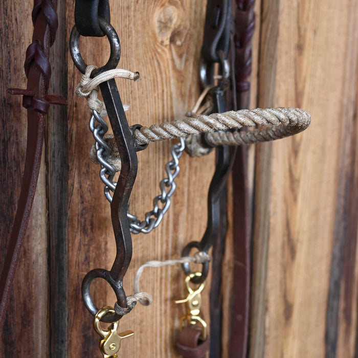 Hackamore Bridle Rig w/Split Ear Headstall