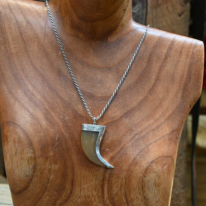Sterling Silver Claw Pendant