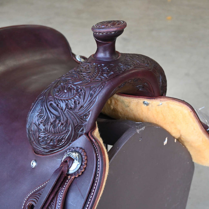 16" JEFF SMITH COW HORSE SADDLE