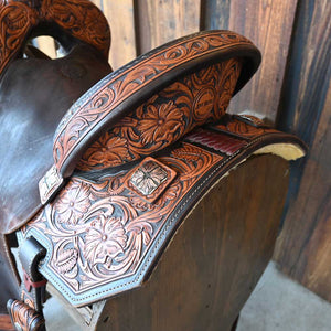 14.5" USED JEFF SMITH C3 BARREL SADDLE Saddles Jeff Smith   