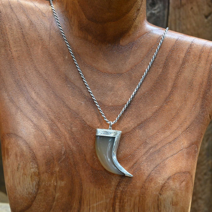Sterling Silver Claw Pendant