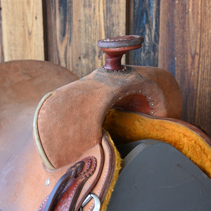 16" USED AUSTIN VALIMONT RANCH SADDLE Saddles - Used Austin Valimont