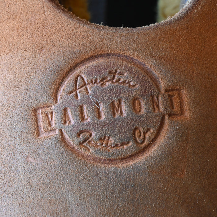 16" USED AUSTIN VALIMONT RANCH SADDLE Saddles - Used Austin Valimont