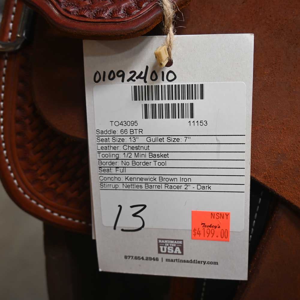 13" MARTIN BTR BARREL SADDLE Teskeys