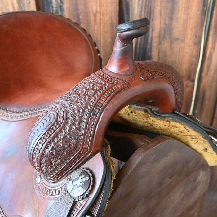 15" USED JOAN USHER BARREL SADDLE