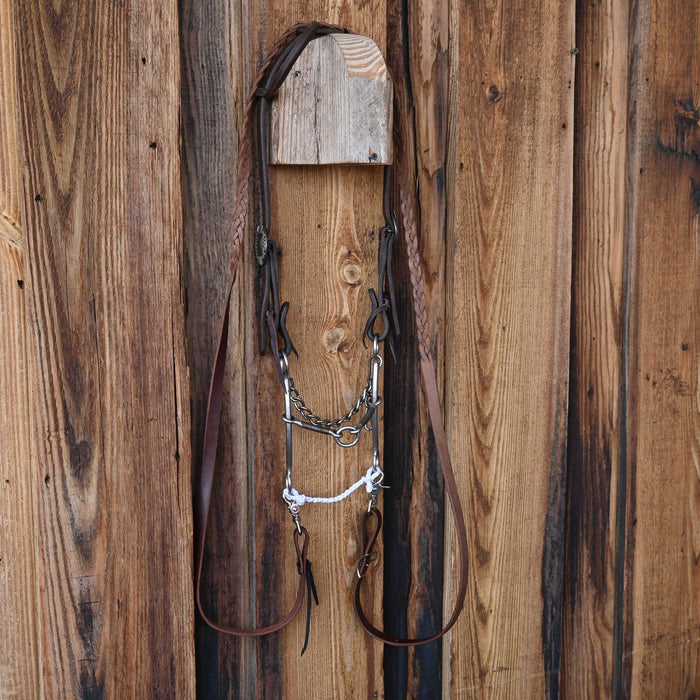 Reinsman Threaded Lifesaver Bridle Rig w/Single Ear Headstall