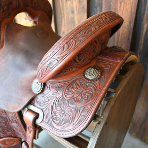 12.5" USED JEFF SMITH C3 BARREL SADDLE Saddles Jeff Smith   