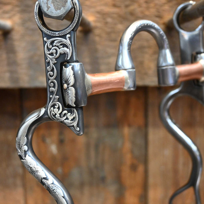 R. Looper #199 Silver Mounted Correction with Copper bars Bit