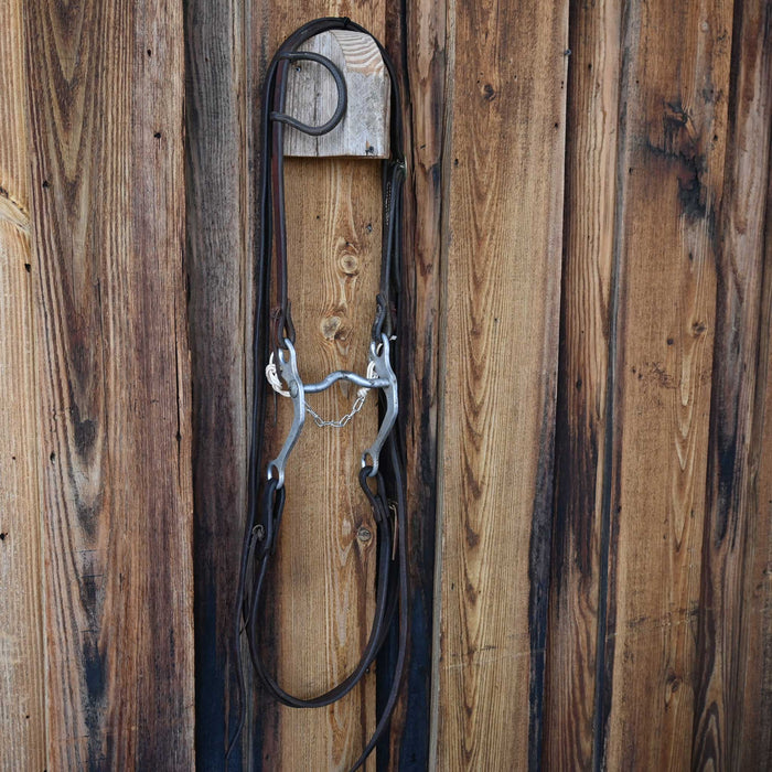 Renalde Solid Port Bridle Rig w/Single Ear Headstall