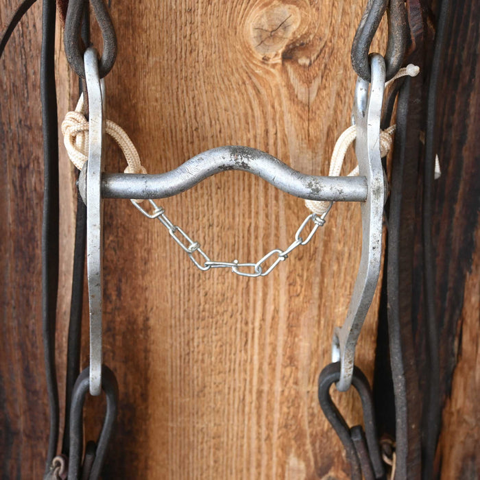 Renalde Solid Port Bridle Rig w/Single Ear Headstall