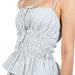Driftwood Stripe Cream Top WOMEN - Clothing - Tops - Sleeveless Rhythm