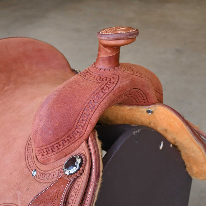 14.5" JEFF SMITH TEAM ROPING SADDLE