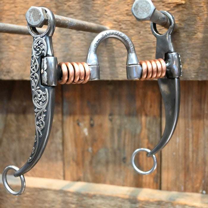 R. Looper #102 Silver Mounted Correction with Copper Rings Bit