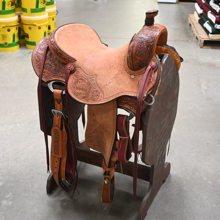 16.5" TESKEY'S RANCH VERSATILITY SADDLE Saddles - New Teskey's Saddlery