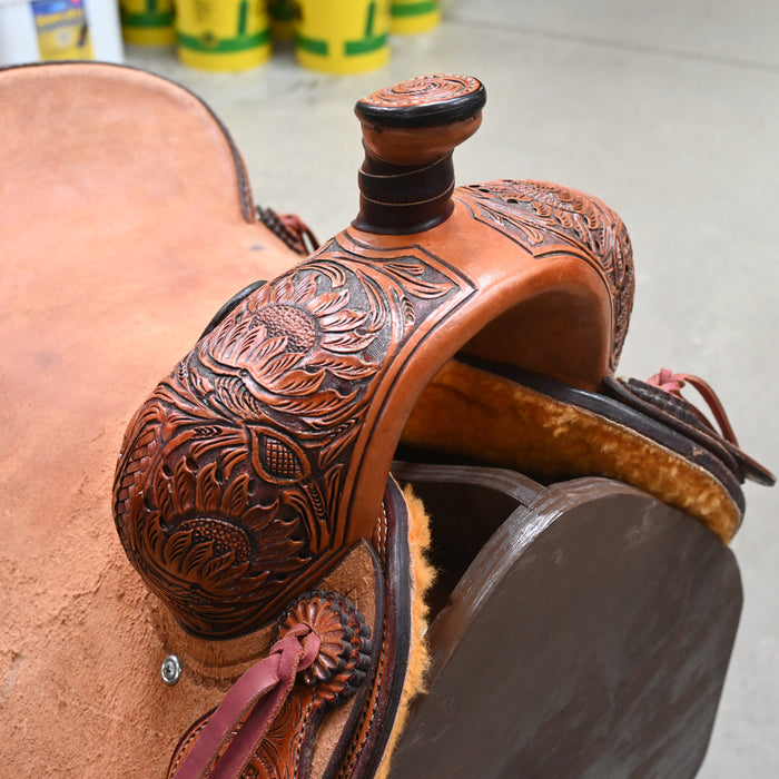 16.5" TESKEY'S RANCH VERSATILITY SADDLE Saddles - New Teskey's Saddlery