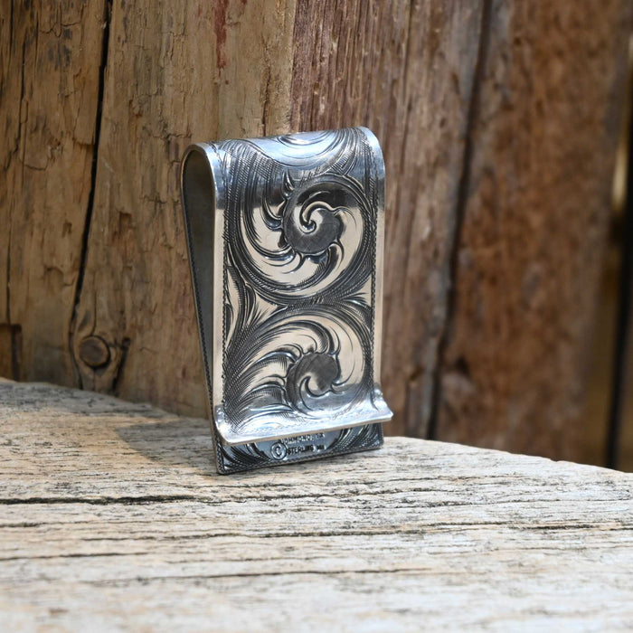 Matt Hackett Sterling Silver & 14k Gold Money Clip