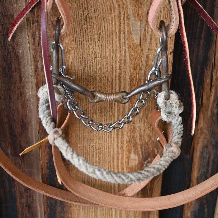 Dutton Dogbone Combo Bridle Rig w/Split Ear Headstall